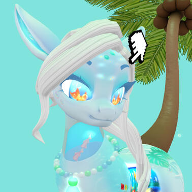 A seal swimming and forming a circle with it's body.